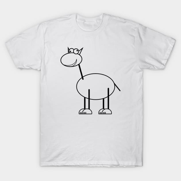 Funny Animal T-Shirt by Drop23